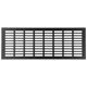 thumbnail image 5 of 150mm Aluminium Rectangular Cabinet Wardrobe Air Vent Grille Ventilation-Cover For Air Conditioner Cabinet Grille Black Cover, 5 of 11