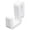 White 1PCS, variant on S-Shaped Hanger Hooks,Clip-On Hanging Hooks,Plastic Pegboard Hooks,Plastic Storage Hanger,0.39X0.96 Inch Mini Hanging Hooks,Clip Hangers for Organizing Towels Bags and Clothes Garage,Black 1PCS