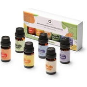Airthereal Essential Oils Gift Set, Floral and Fruity Collection - 100% Pure Natural, 6 Scents, 10ml Bottles - Chamomile, Lavender, Lemon, Orange, White Tea, Wild Bluebell
