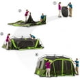 thumbnail image 3 of Ozark Trail 14' x 13.5' 9 Person 2 Room Instant Cabin Tent with Screen Room, 40.8 lbs, 3 of 11