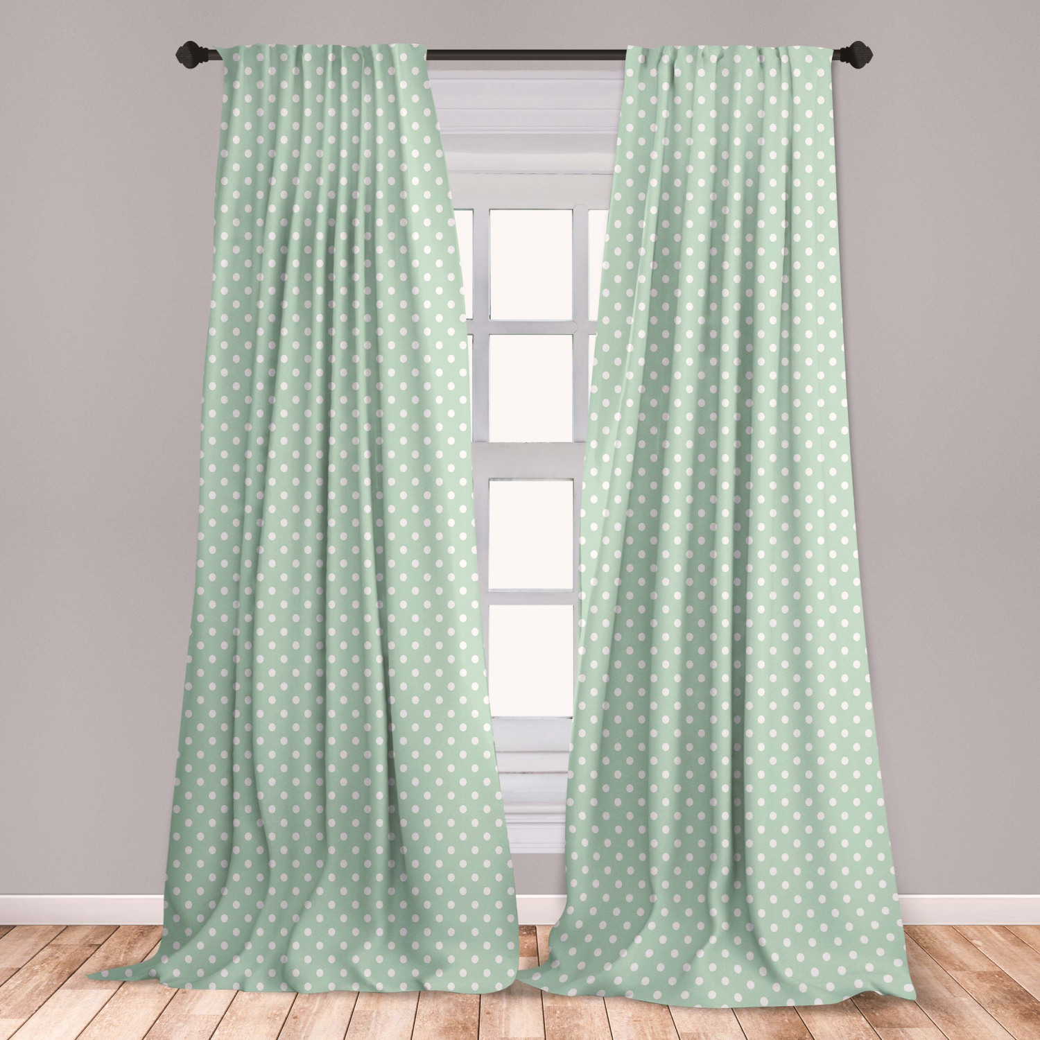 mint green curtains walmart