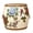 White, variant on Chinese Garden Stool, Wood Drum Footstool, Flower Birds Decorative Plant Stand, for Living Room, Bedroom, Balcony, Patio