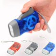 thumbnail image 3 of ENFOURCLASS Mini LED Hand Crank Flashlight for Camping and Hiking, 3 of 26