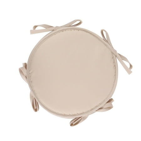 

JFY Circular Cushion Comfortable Non-slip Soft Round Tie-on Chair Seat Pad for Chair