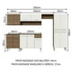 thumbnail image 3 of Madesa Armario de Cocina Integral 293cm Emilly Rustic/Blanco 10, 3 of 10