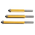 thumbnail image 3 of Bit Droit, 3pcs Flush Trim Routeur Flush Trim Bit Bit Droite Routeur Conception de Classe Mondiale, 3 of 14