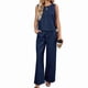 thumbnail image 3 of Trajes de Mezclilla de Dos Piezas para Mujer, Chaleco Sin Mangas, Pantalones Vaqueros de Pierna , Pantalones de Pierna , Ropa Traje Azul M, 3 of 9