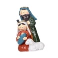 thumbnail image 3 of Figura de la Natividad Artesanías Religiosas Estatua de Escritorio Navideña Nacimiento de Jesús 45 x 45 x 7 cm, 3 of 9