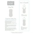 thumbnail image 3 of Hudson Baby Infant Girl Sleep Pod, Blush Rose, 0-2 Months, 3 of 3