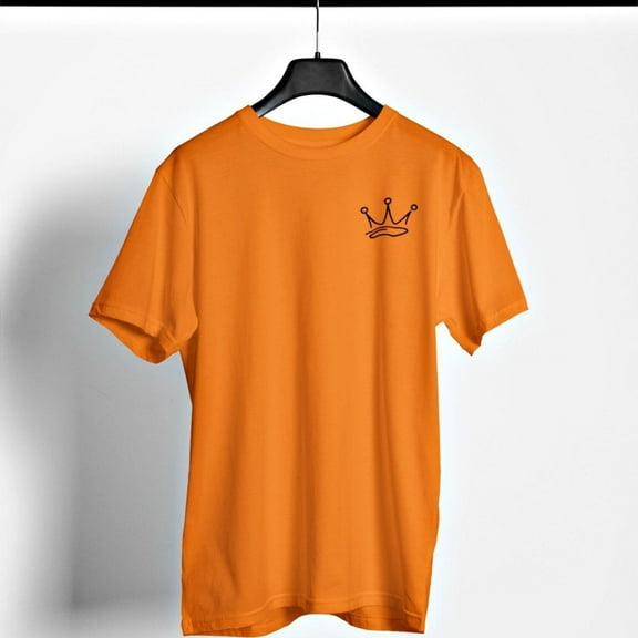 ROYALTY - Short Sleeve Embroidered Heavy Cotton T-Shirt
