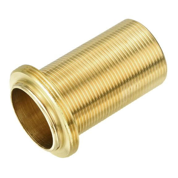1 Pcs Faucet Extension Tubes, 2.36" x 1.72" Faucet Mount Extension Shank Handle Brass Basin Faucet Mounting