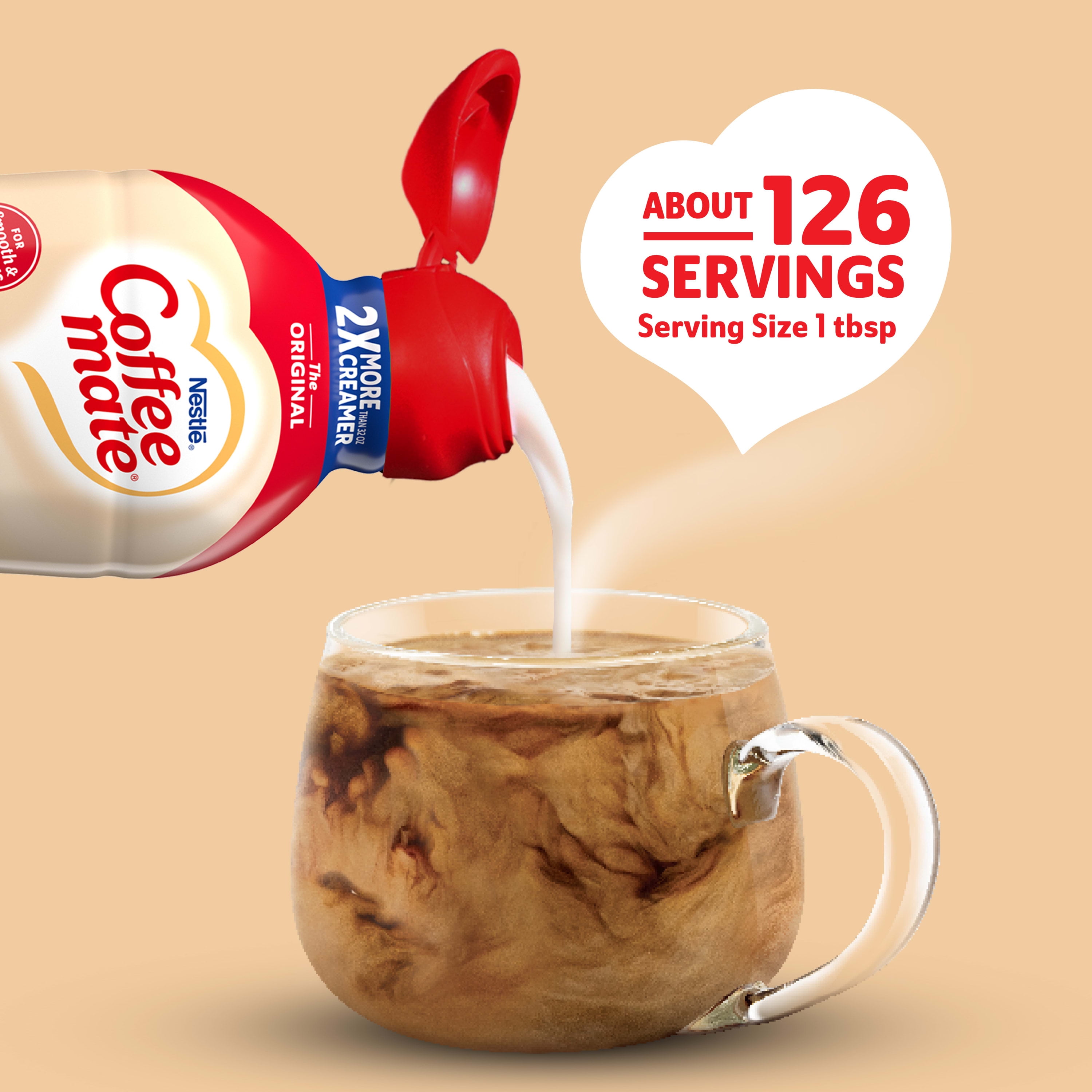Coffee Mate Original Coffee Creamer, 64 fl oz - Gerbes Super Markets