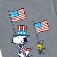 thumbnail image 3 of Peanuts - Snoopy And Woodstock March - Men's Short Sleeve Graphic T-Shirt, 3 of 6