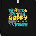 thumbnail image 3 of Inktastic Happy New Year Countdown Toddler Sweatshirt, 3 of 4