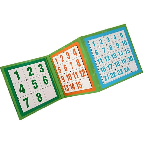 KLKCMS Number Sliding Puzzle Game Number Puzzles Toy Digital Slide Puzzle Blocks