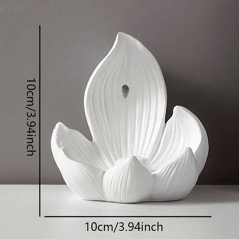 Incense Burner Stick Holder Buddhism Lotus Line Incense Plate Sandalwood Coil Base Temples Yoga Studios Home Decoration