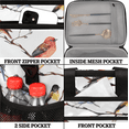 thumbnail image 4 of Herdesigns Watercolor Birds Large Lunch Box for Adults Women Men with Adjustable Shoulder Strap, Insulated Reusable Lunch Bag Leakproof Cooler Tote Bag, 4 of 7