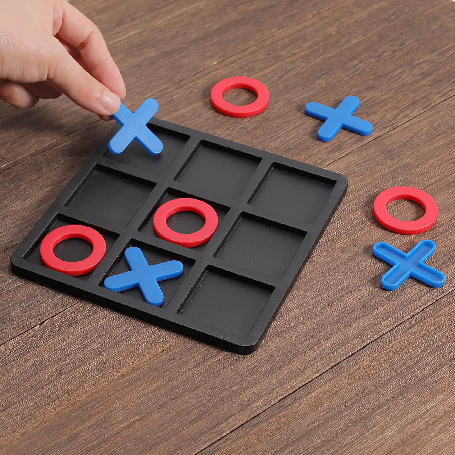 Tic Tac Toe Board Game ,Tic Tac Toe Family Game, Classic Board Game,  Classical Family Board Game,Children's Tic Tac Toe Game, Early Learning  Puzzle