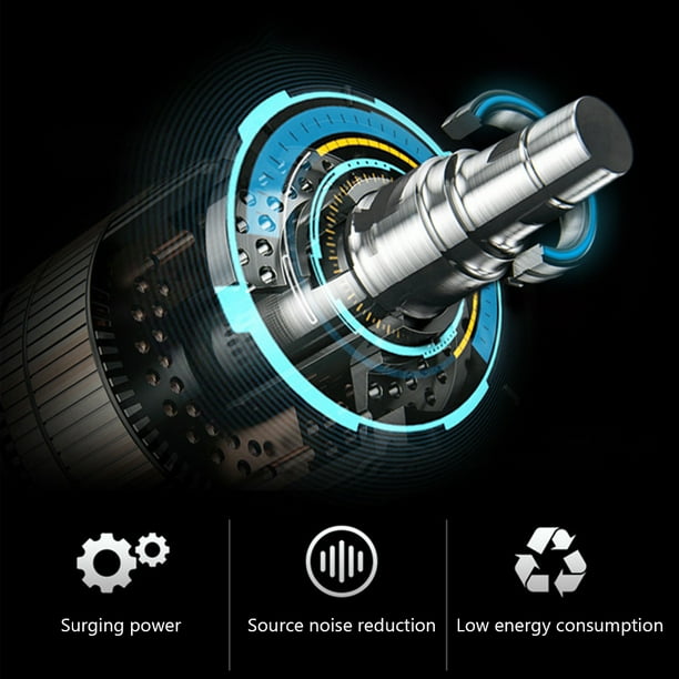 Aspirador automático 1200 MAh Electrónica doméstica de bajo ruido (Negro) Tmvgtek Libre de BPA