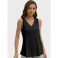 thumbnail image 5 of Women's Summer Sleeveless Blouse Casual Tank Flowy Tops for Women, 5 of 6