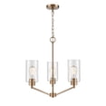 thumbnail image 3 of 9513-MG Millennium Lighting Beverlly - 3 Light Chandelier-20 Inches Tall and 21 Inches Wide-Modern Gold Finish    -Traditional Installation, 3 of 3