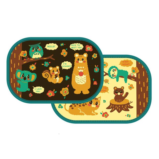 ruzhgo Cartoon Car Window Shade Car Sun Shade for Cars SUVs Windows Baby Rear Window Car Sun Shades