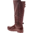 thumbnail image 3 of Forever Link Women's CARRIE-67 Motorcyle Quilted Buckle Boots, 3 of 4
