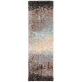thumbnail image 2 of Well Woven Kaidee Grey Abstract Stripes Geometric Thick Soft Plush Shag Runner 2x7 (2'3" x 7'3"), 2 of 10