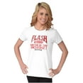 thumbnail image 3 of Flash Gordon Logo Vintage Comic Hero Women's Plus Size Shirt Brisco Brands 3X, 3 of 5