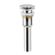 thumbnail image 1 of Contra para Lavabo YMA Home Fabricado en Acero Inoxidable Salida de 1 1/4 con Tapón de Drenaje Desplegable Acabado Satinado Color Plata, 1 of 6