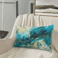 thumbnail image 6 of Fotbe Abstract Ocean Currents Pillow Cases - Envelope Closure - Luxury, Extra Soft, Cooling Pillow Covers - Wrinkle, Fade, Stain Resistant-20"x30", 6 of 8