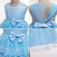 thumbnail image 6 of Lovebay Children Girls Princess Pearls Flower Lace Dress Kids Ball Gown Wedding Evening Birthday Pageant Party Formal Dresses Prom 0-8Years, 6 of 10