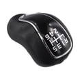 thumbnail image 5 of Black 6-Speed Gear Knob Gear Shift Head 43711-Aa00 43711-Aa00 Daab Chrome Accents Durability For Kia For Sportage, 5 of 8