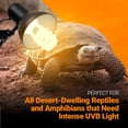 thumbnail image 3 of Bombilla Bluex para reptiles, 13 W, luz UVA UVB intensa, 15.0 UVB, 3 of 7