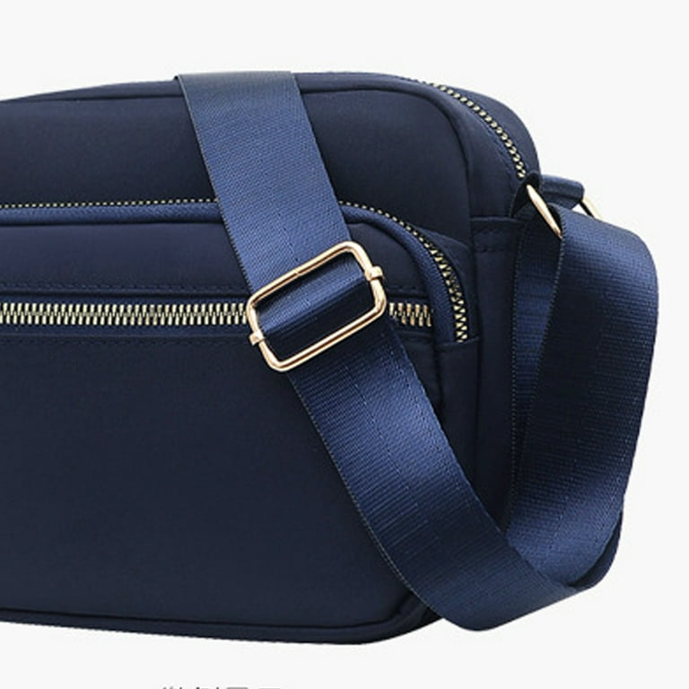 Navy nylon crossbody bag 2025