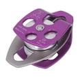 thumbnail image 1 of Polea de Patada Doble, Polea de Escalada de Alta Resistencia Exquisita Mano de Obra Purple para Montañismo para la Escalada de Rocas, 1 of 7