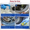 thumbnail image 5 of Stain Remover Gel Cleaner for Shower, Bathroom Tile Grout and Caulk - Heavy Duty Cleaner for Front Load Washing Machine Rubber Seal - No Scrubbing Gel Formula, 8.8 Fl Oz, 5 of 6