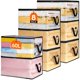 thumbnail image 1 of Bolsas para guardar ropa transparentes 60 L plegables de PVC con asas organizador de armario para mantas ropa juguetes mudanza libros, 1 of 8