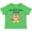 Apple Green, variant on My Great Aunt Loves Me with Cute Kitten and Flowers Boys or Girls Toddler T-Shirt