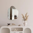 thumbnail image 6 of Homena Irregular Mirror Wall Decorative Mirrors For Dressing Table Bedroom Living Room Non Glass Wall Mirror Decor For Bedroom, Living, 6 of 10