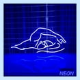 thumbnail image 3 of Handmadetneonsign Swimming Neon Sign, Swimming Neon Light, Swimming Pool Wall Art, Swimmer Wall Decor 80028, 3 of 5