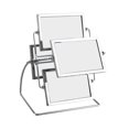 thumbnail image 4 of Elodie Rotating Photo Frame Display Card Holder Picture Frame for Bedroom Nursery Mum Waterwheel, 4 of 8