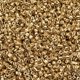 thumbnail image 3 of Plated Glass Cylinder Beads Seed Beads Metallic Colours Round Hole Gold 1.5~2x1~2mm Hole: 0.8mm about 8000pcs/bag about 1pound/bag, 3 of 5