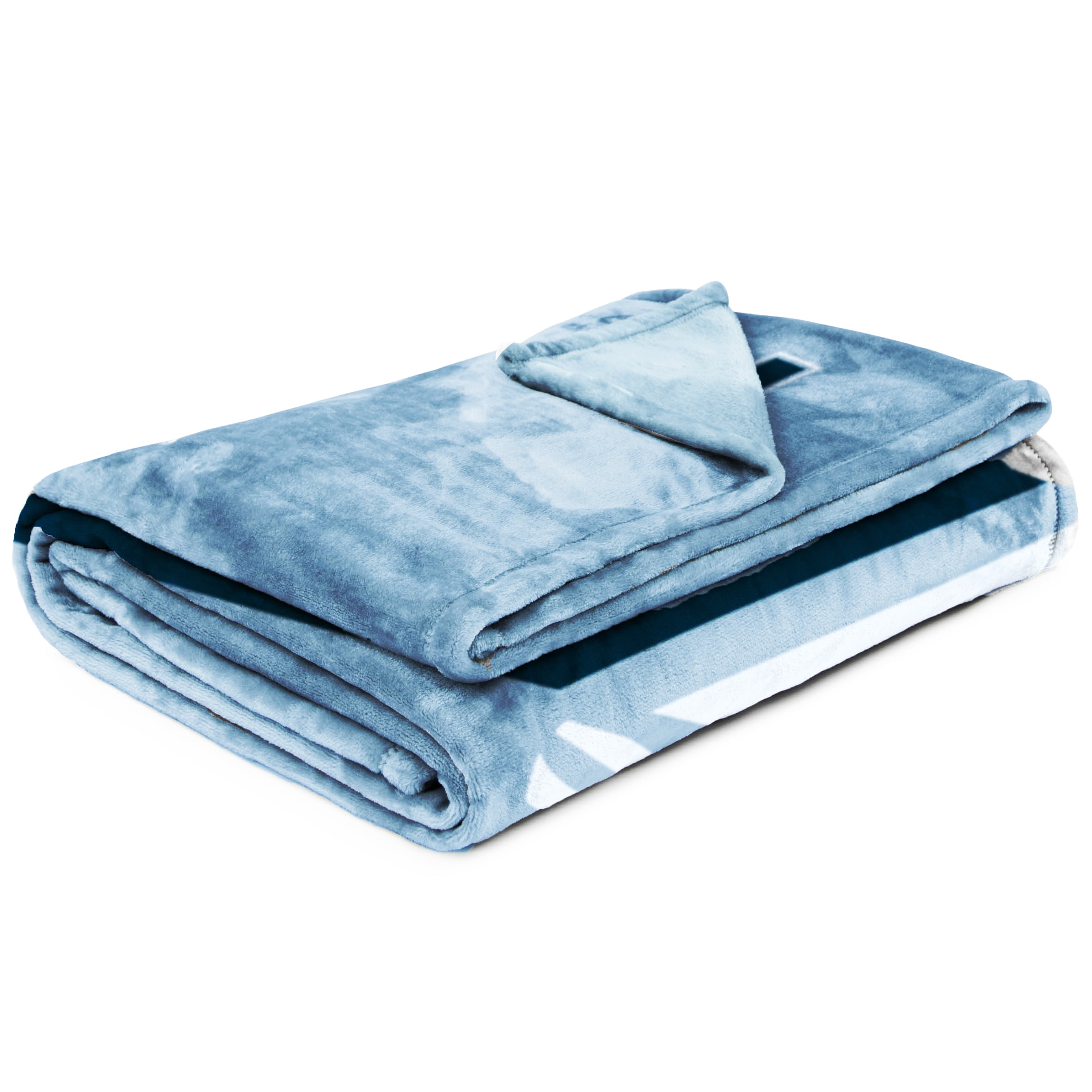 Messi Silk Touch Kids Throw Blanket, 62" x 90", Blue, Polyester