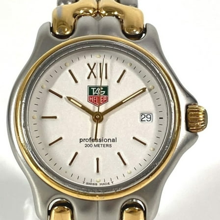 Pre-Owned TAG HEUER S05.013M Cell Series Professional 200 Two-Tone Men's Watch,... (Good)