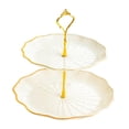 thumbnail image 3 of Soporte para cupcakes, elegante soporte para postres y pasteles para celebraciones de aniversario. M, 3 of 9