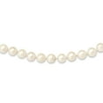 thumbnail image 2 of 14K Yellow Gold Pearl Chain Necklace 11-12 mm White Near Round Freshwater Cultured 20 inch 11.5, 2 of 2
