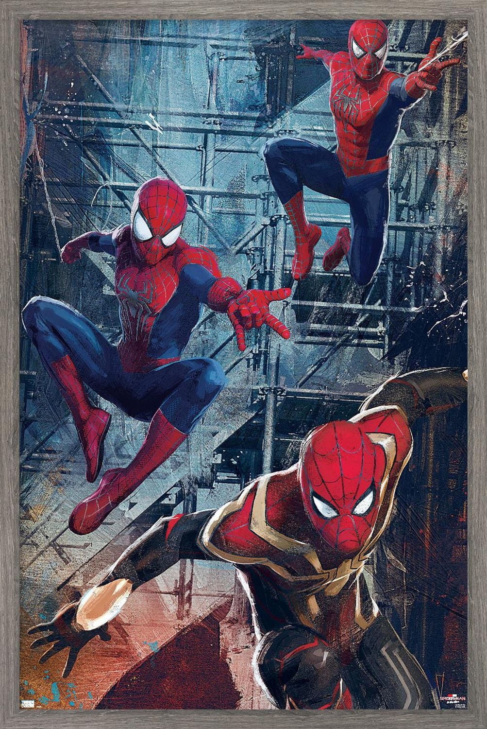 Marvel Spider-Man: No Way Home - Trio Wall Poster