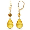thumbnail image 1 of Galaxy Gold 14K Yellow Gold Dangle Earrings with Citrines, 1 of 3