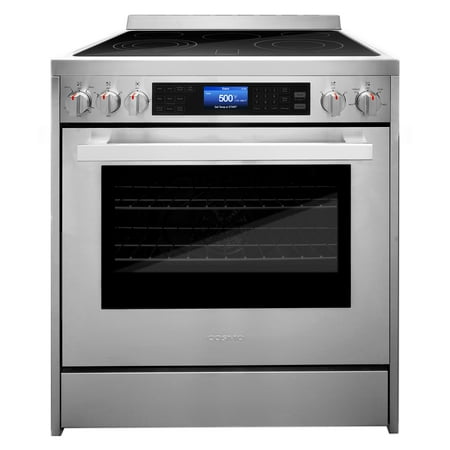Electric Range With Convection Ovens